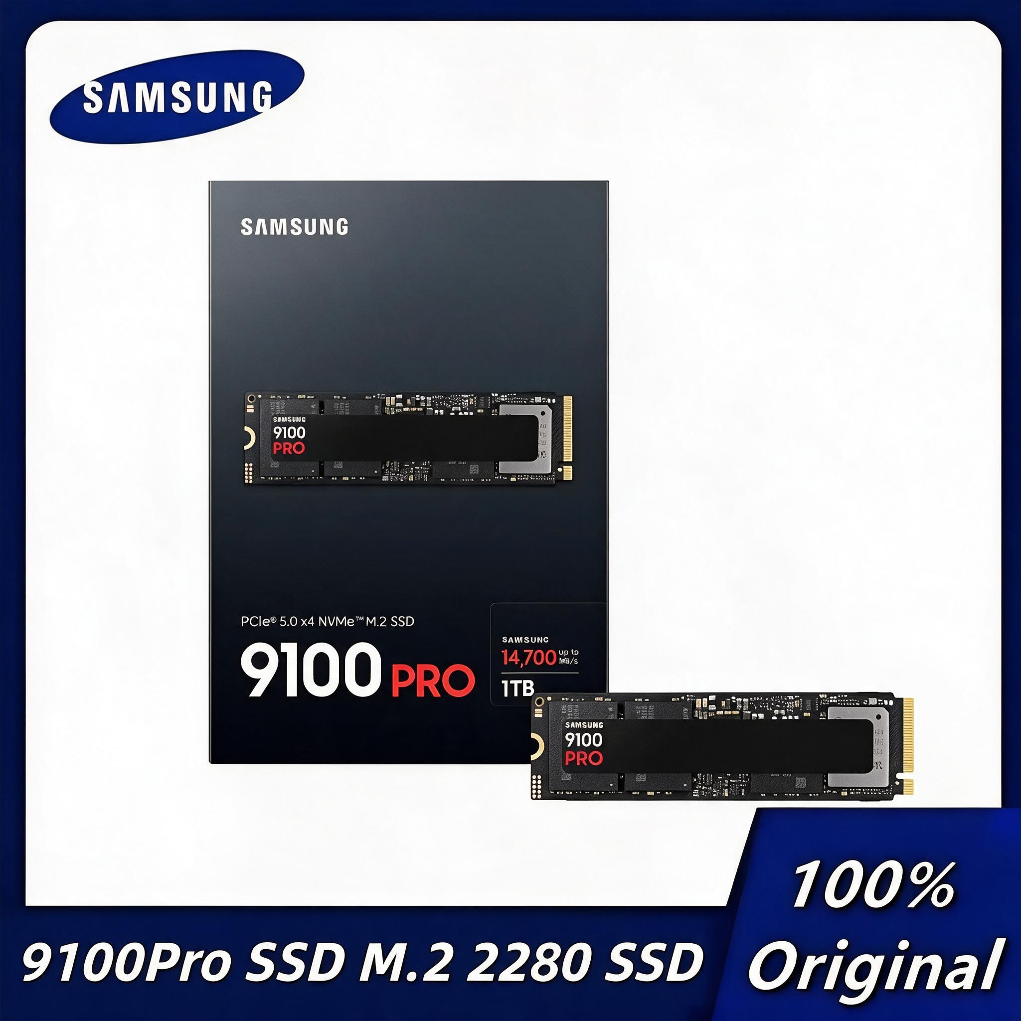 Nvme Pcie 5.0 Ssd 4Tb - قرص تخزين داخلي أصلي من سامسونج