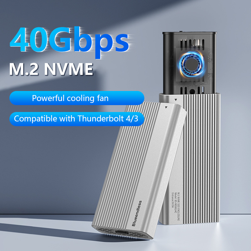 Usb4 40Gbps External Ssd 8Tb - علبة خارجية محمولة لـ SSD نوع