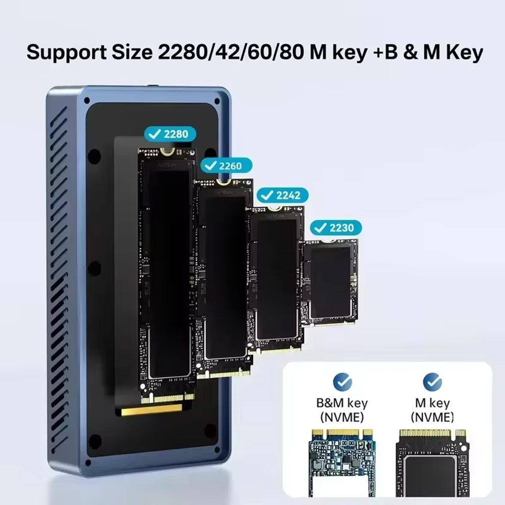 علبة ACASIS 40Gbps M.2 NVMe SS - مراجعة 8Tb M2 Nvme Ssd وسعره